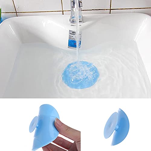 Kitchen Rubber Bath Tub Sink Floor Drain Plug Kitchen Laundry Water Stopper Tool Laundry Bathroom Sink andAmp; Bathtub Accessories - (Color: Rose)