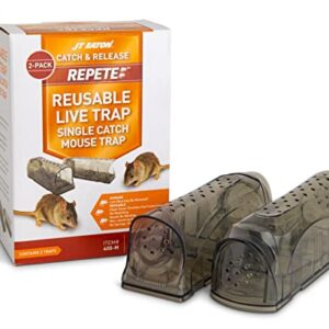 JT Eaton 400-M Repete Live Catch Mouse Traps, Humane No Kill Rodent Control