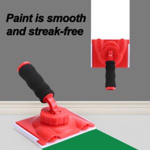 DIQQHI Paint Edger Trimmer with 2 Replacement Pads | Edge Painting Tool for Walls, Ceilings, & Corners | Paint Edger for Wall & Ceiling Trim | Corner Painting Tool with Refill Pads