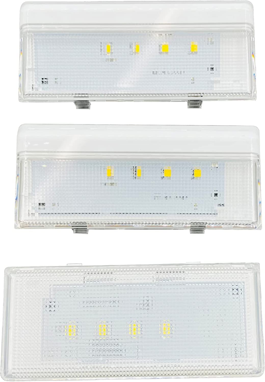 W10515058 LED Driver and W10515057 2x Lights Board Compatible for Kenmore 10651133210 Refrigerator