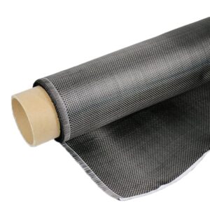 baiwanlin carbon fiber fabric cloth high strength lightweight for car modification | 240g/m² | 1m/39.37" wide roll length0.5m/19.69",plain