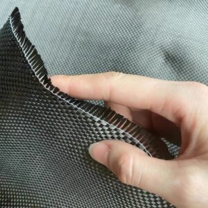 BAIWANLIN Carbon Fiber Fabric Cloth High Strength Lightweight for Car Modification | 240g/m² | 1m/39.37" Wide Roll length0.5m/19.69",Plain