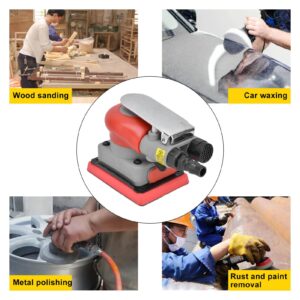 Pneumatic Sander Pneumatic Sander Alloy Steel Air Sanding Machine Sandpaper Machines For Wood 75X100Mm Pneumatic Sander