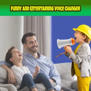 Megaphone for Kids - Cool Voice Changer Toy for Kids - Record & Play and Siren - Ideal Gift for Boys & Girls Ages 5-6-7-8+ Years old - Voice Changing Device - Cool Outdoor Toys Gift Ideas for Kid