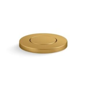 kohler 35724-2mb k-35724-2mb garbage disposal air switch kit, vibrant brushed moderne brass