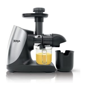 Ninja Cold Press Juicer Pro - Powerful Slow Juicer - Cloud Silver JC100 (Renewed)