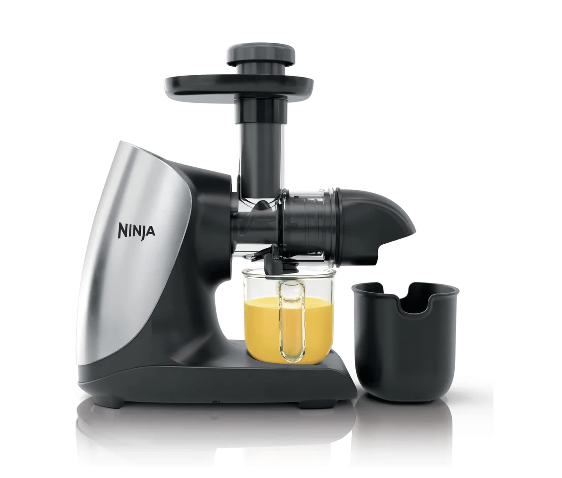 Ninja Cold Press Juicer Pro - Powerful Slow Juicer - Cloud Silver JC100 (Renewed)