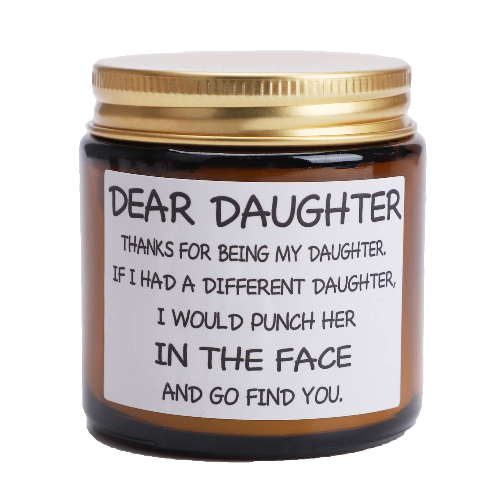 Mothers Day Gifts for Daughter, Daughter Gifts from Mom and Dad, Birthday Gifts for Daughter Adult, Daughter Candle for Graduation Wedding