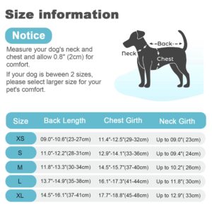 Etdane Dog Recovery Suit After Surgery Onesies Female Male Dog Surgical Vest Pet E-Collar Alternative for Small Medium Dog Pink/X-Large