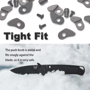 FLAMEDUKE Knife Thumb Studs for Bugout 535 Thumb knife for Freek 560 1pcs plum screwdriver for Buck Pocket Knife Edc Knife