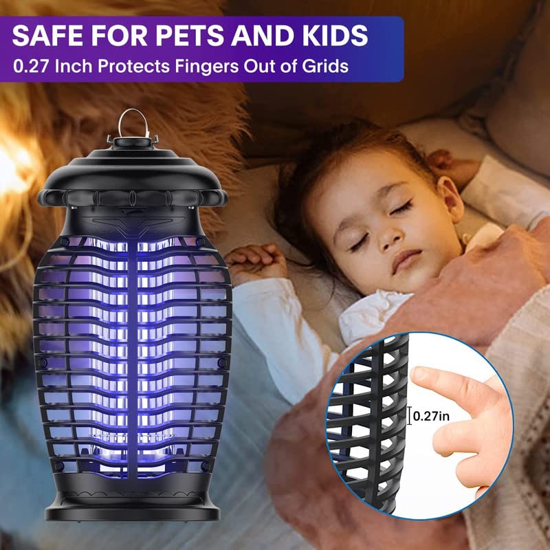 Bug Zapper Indoor/Outdoor Electronic Mosquito Zapper Fly Traps Gnat Killer Insect Fly Zappers