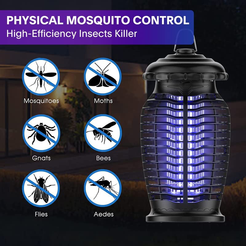 Bug Zapper Indoor/Outdoor Electronic Mosquito Zapper Fly Traps Gnat Killer Insect Fly Zappers