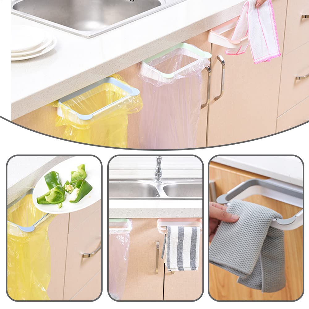 Trash Bag Holder Hanging Garbage Bag, Holder Panda Shape Garbage Bags, Storage Rack for Kitchen Cabinet Bedroom Sink