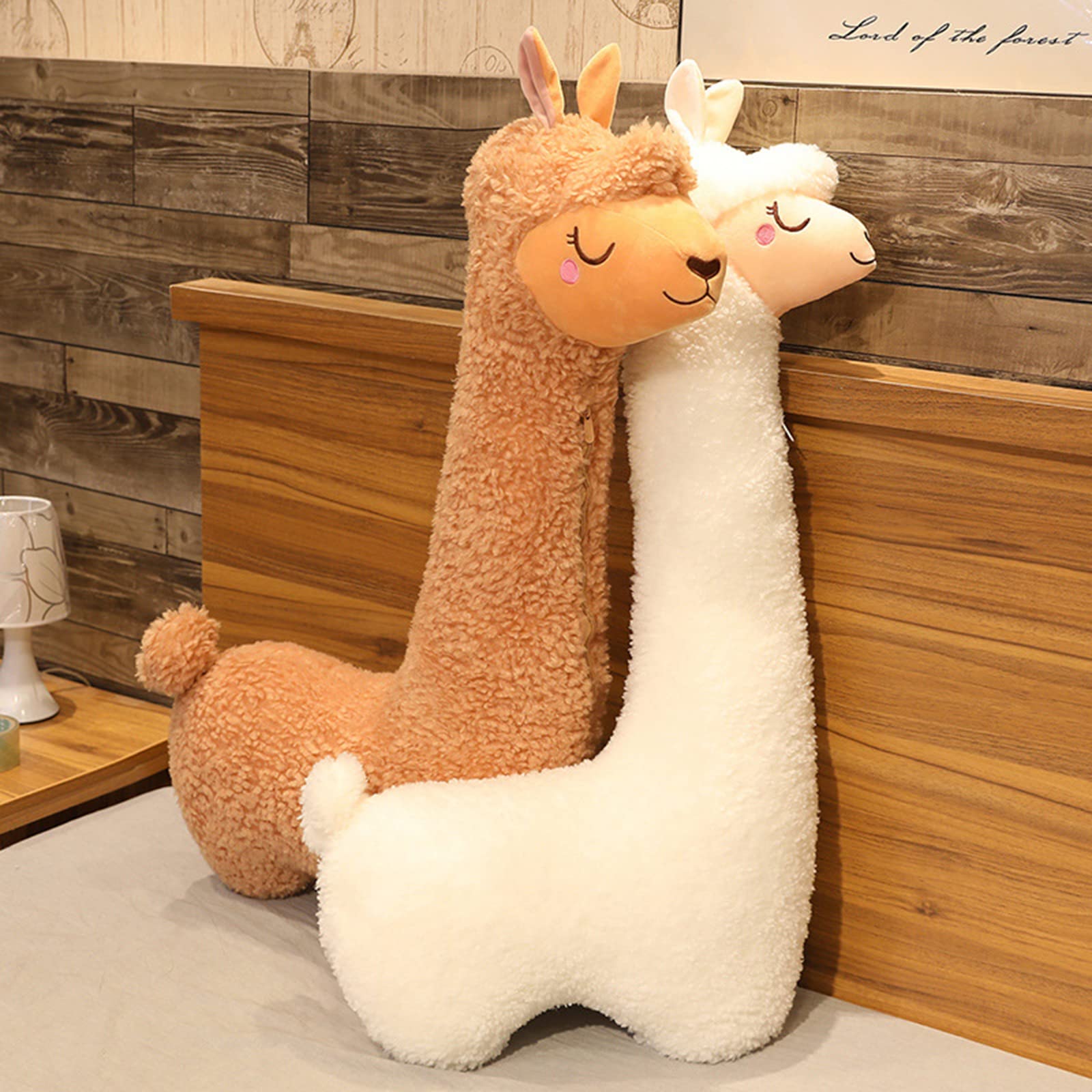 Ryttir 29.5 Inch 15% Chubbier Large Llama Stuffed Animal,Soft Weighted Llama Plush Stuffed Llama Body Pillow for Kids and Adults - Perfect Llama Gifts for Cuddling and Room Decoration