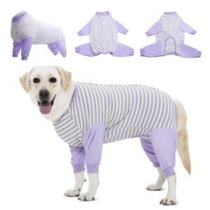 lovinpet dog surgery recovery suit - professional large dog recovery suit abdominal wound surgical clothes post-operative vest e-collar alternative recovery shirt cut-out design of abdomen,l