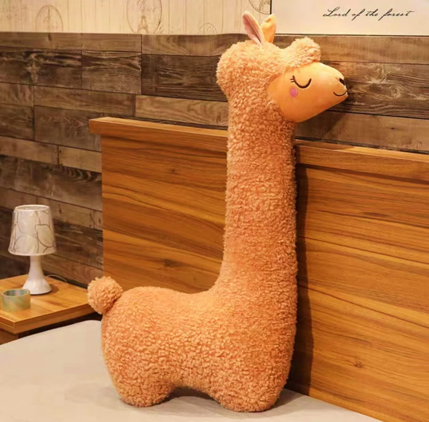 Ryttir 29.5 Inch 15% Chubbier Large Llama Stuffed Animal,Soft Weighted Llama Plush Stuffed Llama Body Pillow for Kids and Adults - Perfect Llama Gifts for Cuddling and Room Decoration