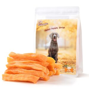 Pawmate Sweet Potato Dog Treats Healthy Low Fat Natural Soft Fish Skin Dog Treats