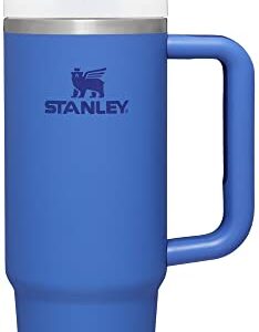 Stanley Quencher H2.0 FlowState Stainless Steel Vacuum Insulated Tumbler with Lid and Straw for Water, Iced Tea or Coffee, Smoothie and More, Iris, 30 oz