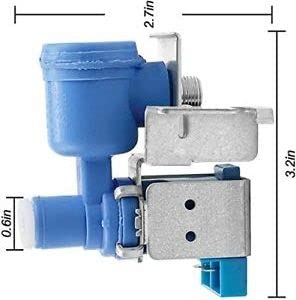 Refrigerator Water Inlet Valve Replaces For LG LFC20770SW/00 LFC23760SB/00 LFC23760SB/01 LFC23760SB/02 LFC23760SB/03 LFC23760SB/04 GMB208JQNP GMB208JSAH GMB208JSNP GMB208JVAH LBC22520TT Freezer