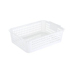 IEUDNS 3 Pieces Storage Basket, Food Serving Box, Jewelry Box Desktop Storage Tray for Living Room, Shelves, Laundry, Toy, S