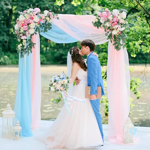 Tulle Bolt Fabric for Wedding Birthday Party Backdrop Decoration DIY Wedding Organza Chair Sashes 54" by 40 Yards (C03)