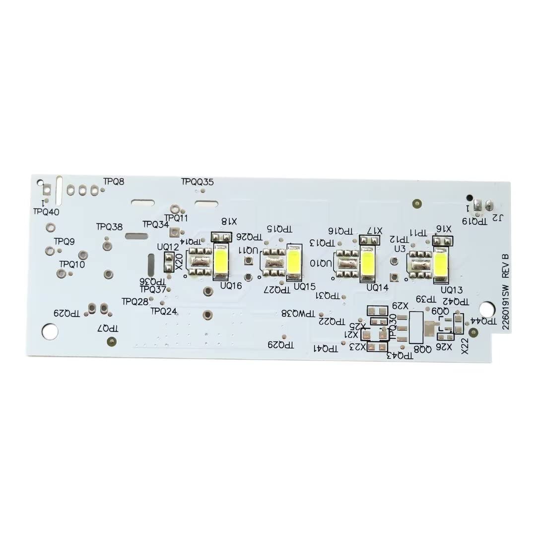 W10515057 Refrigerator LED Light Board for Whirlpool 7WRS22FEBF00 7WRS25FDBF00 7WRS25FDBF02 7WRS25FEBF00