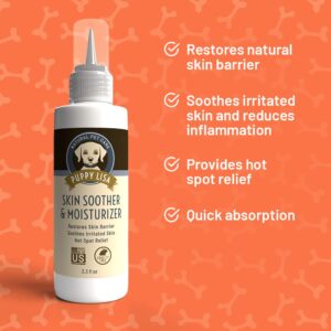 PUPPY LISA Dog Soother and Moisturizer Hotspot Cream - with Coconut Oil and Arnica for Irritated, Itchy, Dry Skin - Made in The US - Hot Spot Treatment for Dogs, Dog Cream for Irritated Skin