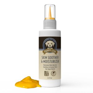 puppy lisa dog soother and moisturizer hotspot cream - with coconut oil and arnica for irritated, itchy, dry skin - made in the us - hot spot treatment for dogs, dog cream for irritated skin