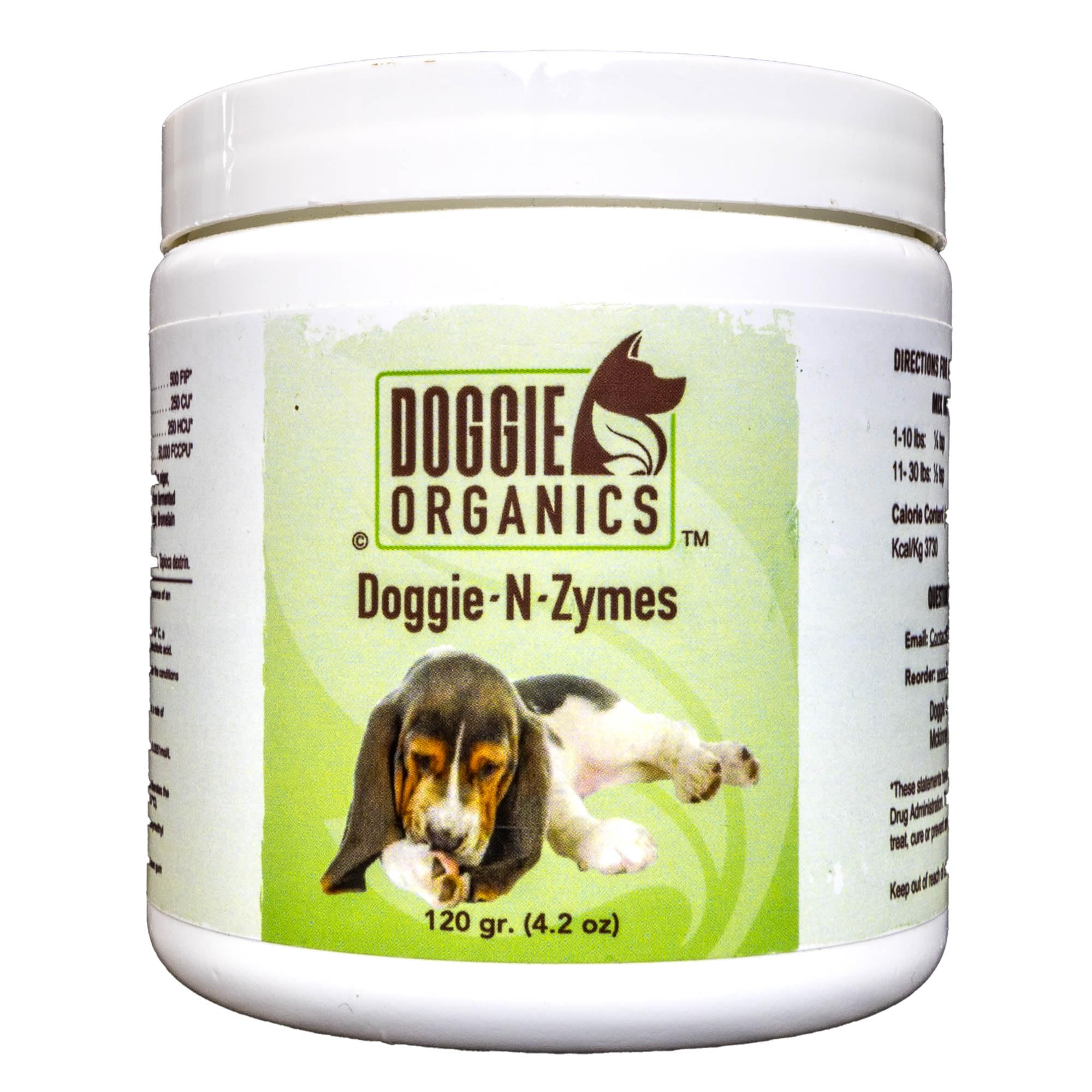 Doggie-N-Zymes | Real Paw Licking Relief | Allergy Symptom Relief | Reduces Yeast | Improves Bad Breath | Gas Relief | Gut and Stomach Health