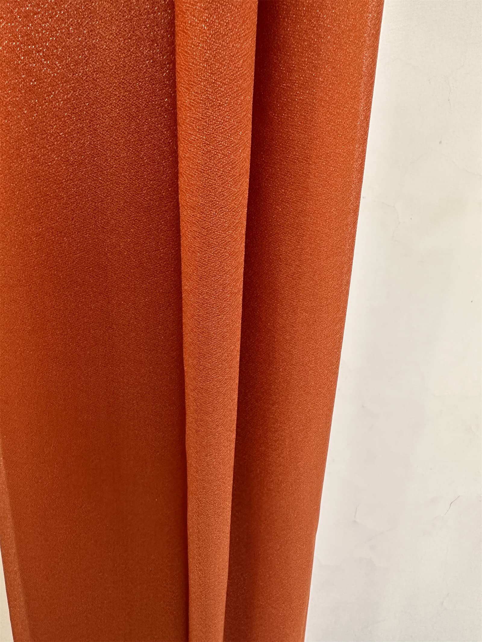 Wedding Arch Drapes Draping Fabric 1 Panel 20ft Terracotta Wedding Drapes 30x240 inch Terracotta Curtains for Wedding Ceremony Wedding Drapery White Drapes for Backdrop Birthday Party