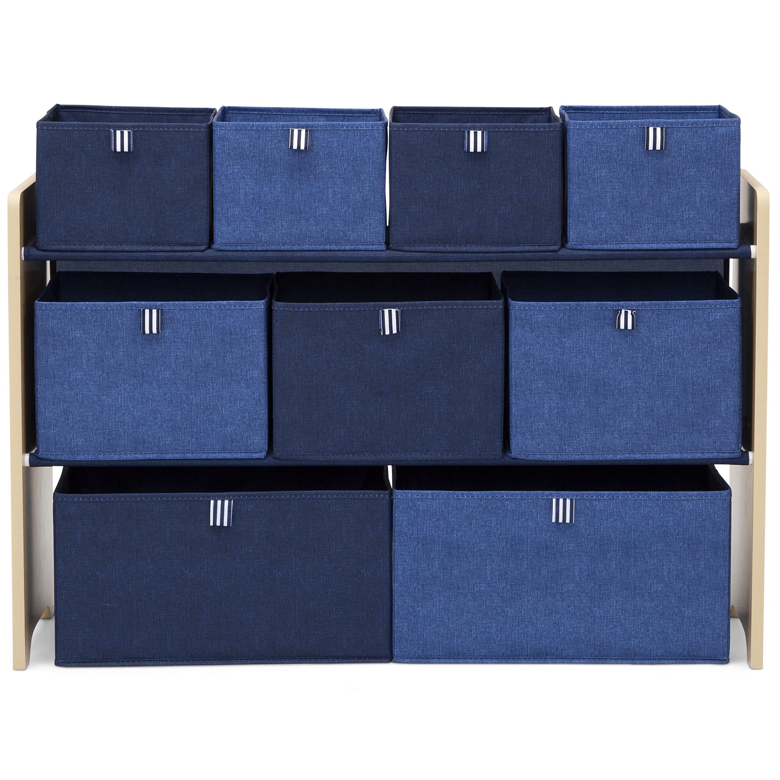 GAP GapKids Deluxe Toy Organizer - Greenguard Gold Certified, Navy/Natural