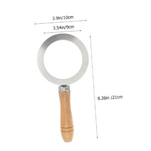 SHOWERORO 2pcs Milk Tea Baking Rings Espresso Stainless Steel Coffee Cup Espresso Tool Baking Cup Rim Ramekin Cup Tool Seal Ring Gasket Cup Rim Cover Gasket for Cup Rim Baking Cup Ring