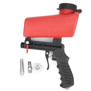 Acouto Sandblaster Sand Blaster Gun kit Pneumatic Sandblasting Gun Small Handheld Sand Blaster Machine