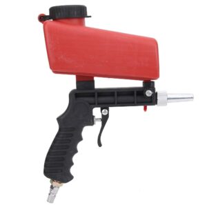 Acouto Sandblaster Sand Blaster Gun kit Pneumatic Sandblasting Gun Small Handheld Sand Blaster Machine