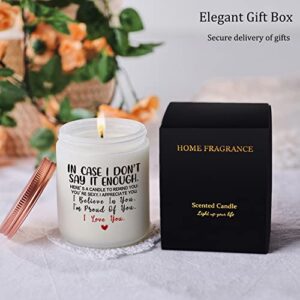 Gifts for Her Girlfriend Anniversary I Love You Gifts for Him Birthday Mothers Father's Day Christmas Valentine's Day Gifts for Wife from Husband Boyfriend Romantic Engagement Candle