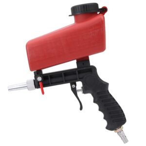 Acouto Sandblaster Sand Blaster Gun kit Pneumatic Sandblasting Gun Small Handheld Sand Blaster Machine