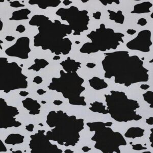 Cow Print Novelty Cotton Fabric Precut - One Yard