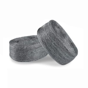 sukh steel wool 0000 10oz(20ft) - 0000 steel wool for glass fine steel wool pads for chrome or wood polishing weep hole covers for brick walls fill fabric metal fabric pad mice control