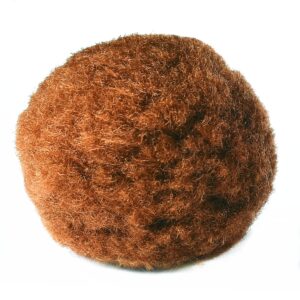 brown pom poms balls pompom (30 pack) 2 inch for kids arts and crafts