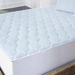 overstock arctic sleep cooling gel memory foam mattress topper with skirt king