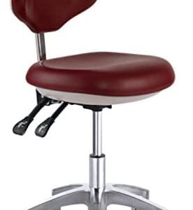 Dental Mobile Chair Doctor's Stool PU Leather Dentist Doctor Chair QY 90G