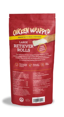 Boone Chicken Wrapped Retriever Rolls Large 2 ct 7.05 oz