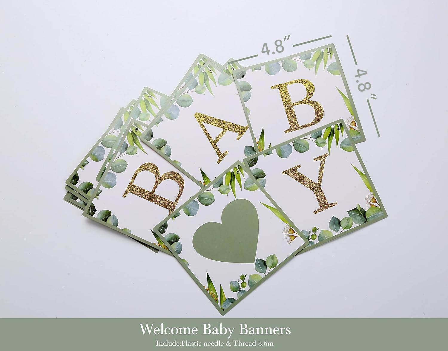 luckylibra Welcome Baby Banners Baby Shower Decorations