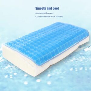 Gel Pillow Cooling Mat Cooling Gel Pad for Bed Pillow Summer Cushion Soft Flexible Foldable Pillow Mat for Sleeping