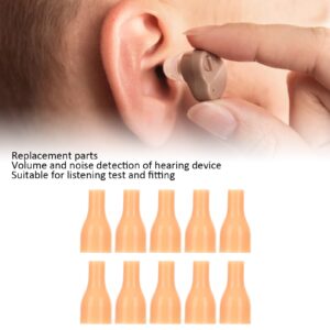 Hearing Test Stethoscope Tube Adapter, 10 Pieces Silicone Tube Adapter Spare Part Accessory Spare Part Accessory for Hearing Test Stethoscope for Hearing