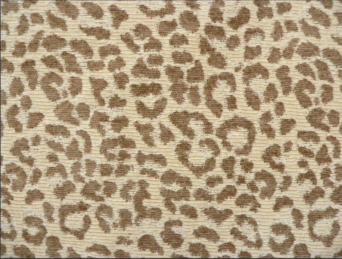 58" Wide Leopardo Chenille Upholstery (Sand)