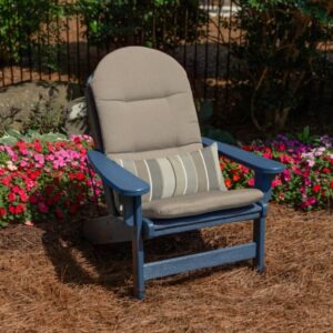 Naturesroom Sunbrella Patio Cushions - 20.5" W x 49" L x 2" T, Outdoor Adirondack Chair Cushion with Comfort, Style & Durability Designed for Outdoor Living - Made in The USA