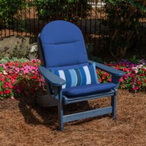 Naturesroom Sunbrella Patio Cushions - 20.5" W x 49" L x 2" T, Outdoor Adirondack Chair Cushion with Comfort, Style & Durability Designed for Outdoor Living - Made in The USA