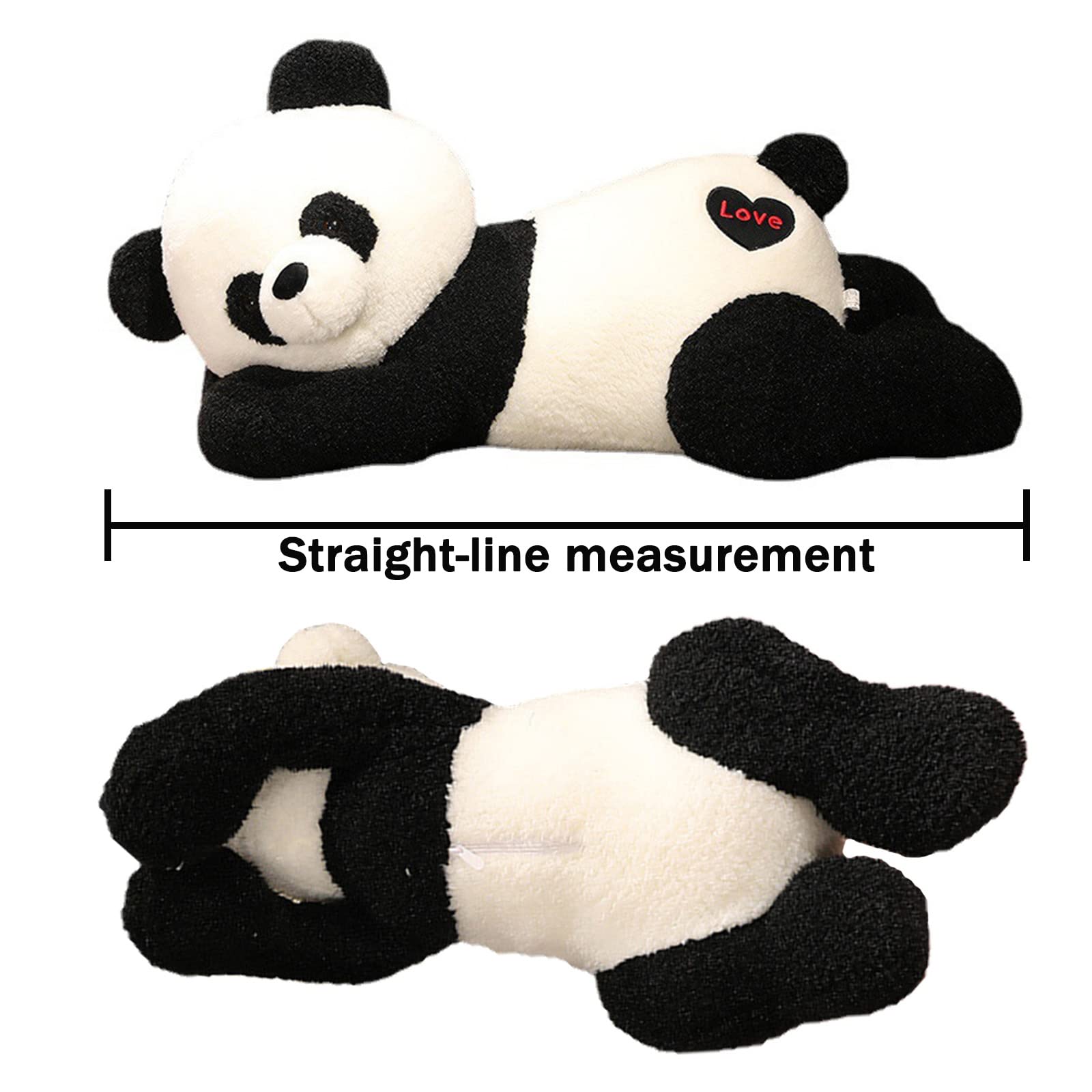 Somao Giant Panda Bear Stuffed Animal Plush Toy Cute Large Panda Soft Hugging Pillow for Kids Girlfriend Sleeping Cushion Gift (80cm/31.4inch) …