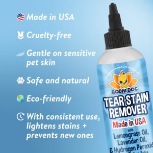 Bodhi Dog Tear Eye Combs | Removes Stains for Dogs and Cats | Clean and Remove Crust, Dirt, Buildup around Pet Eyes | Safe & Gentle on Delicate Fur | (Tear Eye Combs Bundle, Set of Two)